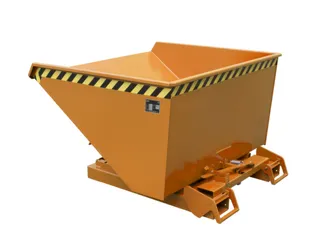 kiepbak,HxLxB 1125x1920x1095mm,1,2m³,draagverm. 1500kg,RAL2000 - 1