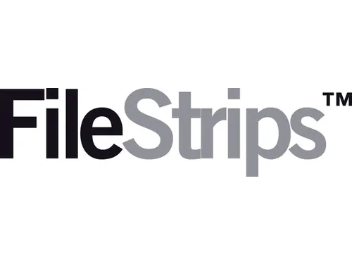 Filestrip Gbc 34-gaats A4 Transparant 100stuks