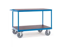 Tafelwagen 12402 1200kg 1000x700mm Ral5007 2 Etages Watervast