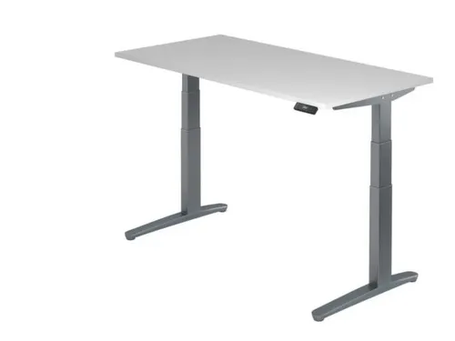 Elektrisch in hgte vst. zit-sta-bureau,HxBxD 650-1290x1600x800mm