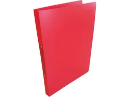 ringmap voor A4 uit PP 2 ringen van 16 mm rood