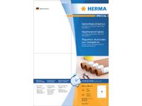 Etiket Herma 4377 105x148mm Weerbestendig Folie Wit 400 stuks