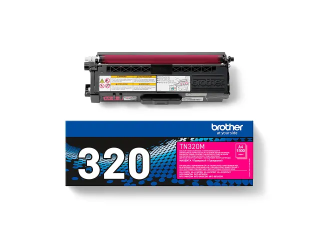 Tonercartridge Brother TN-320M rood