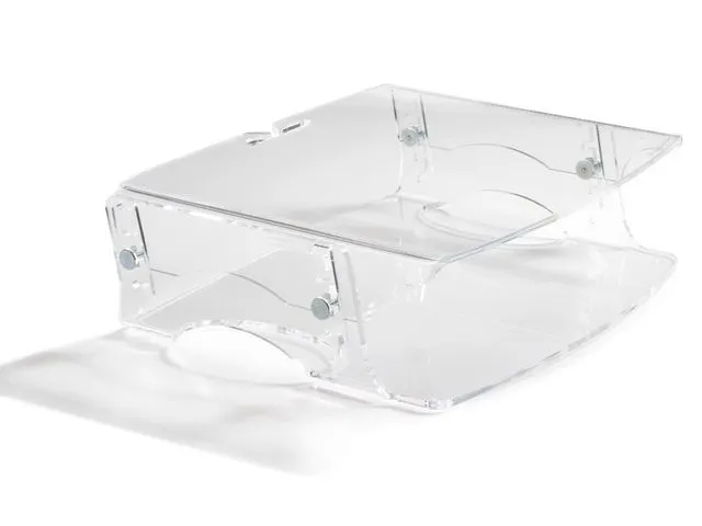Support Q-RISER 140 pour moniteur Transparent
