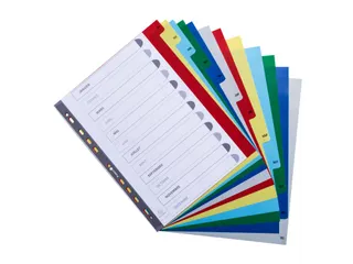 Bedrukte Tabbladen A4+ Jan-dec Assorti Pp 0.12mm 12-delig 11-gaats(FR) - 7