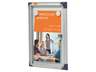 OUTLET Nobo Binnenvitrine Extra Plat 1xA4 - 1
