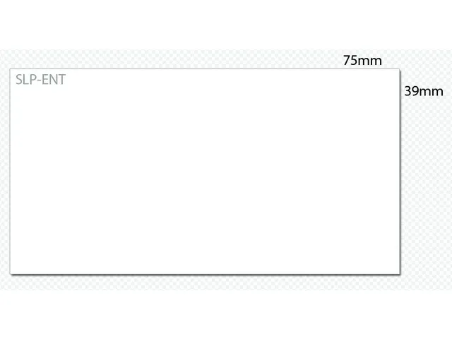 Seiko SLP-ENT naamkaartjes 39x75mm