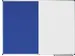 Tableau Combi UNITE feutre bleu-tableau blanc 90x120cm