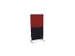 cloison de séparation,Hxl 1545x800mm,CC-noir,BN4011-rouge
