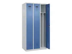 locker voor scheiding van kleding,HxBxD 1850x900x500mm,3vak