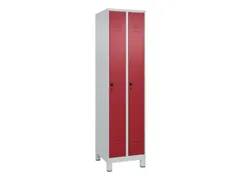 locker,HxBxD 1950x500x500mm,2vak,vak B 250mm,draaigrendel,voeten