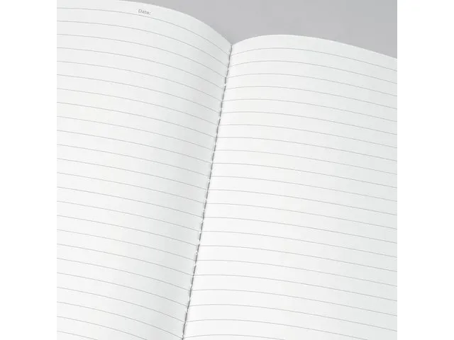 Notitieschrift Linescape Neo A5 2st.d.grijs/l.grijs lijn 68 pag 80gr.
