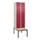 Z-garderobekast,HxBxD 2120x600x815mm,2vak,vak B 300mm,cil.-slot