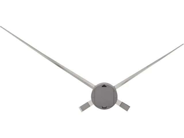 Horloge murale NeXtime Hands Ø85cm aluminium/argent