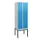 locker,HxBxD 1950x600x500mm,2vak,vak B 300mm,cil.-slot,voetonderstel