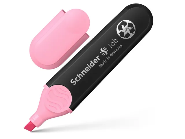 Markeerstift Schneider Job pastel kleur roze