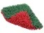 Vikan Transport microvezel washing pad 20x25cm Rood/Groen