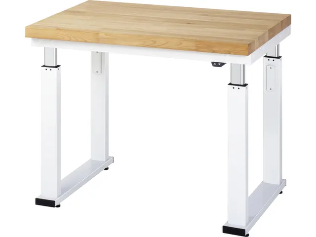 Établi à hauteur réglable élec.,HxlxP 740-1040x1000x700mm
