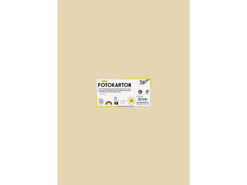 Fotokarton Folia 300gr 50x70cm 10 chamois