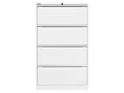 hangmappenkast,HxBxD 1321x800x622mm,4hangmappenframes,twee banen