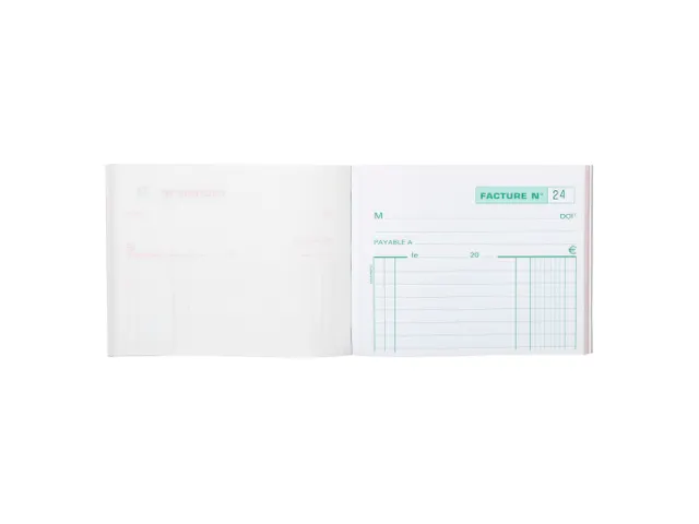 Manifold Factures 10,5x13,5cm 50 feuillets dupli autocopiants -