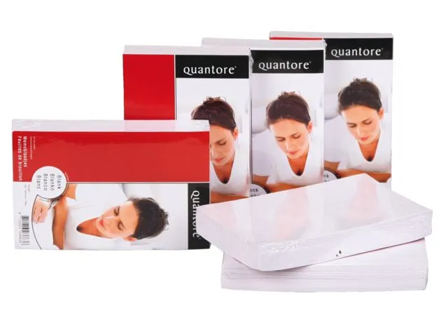 Memoblaadjes Quantore losbladig wit 140x90x20mm 200vel