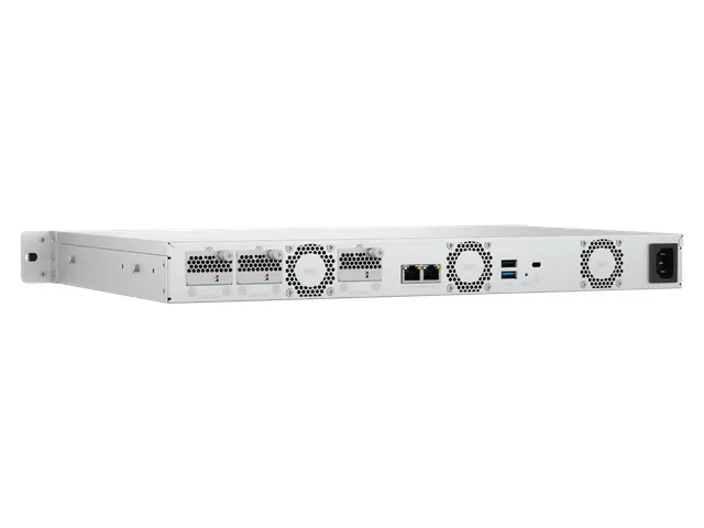 4 x 3.5 inch SATA 6Gb/s, Intel Atom x7405C, 8 GB SODIMM DDR5, 2.5 Giga