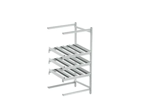 ESD-Kanban-stelling,aanbouwveld aan de zijkant,HxBxD 1860x933x805mm