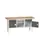 werkbank,HxBxD 830-930x1750x600mm,multiplexblad,uitrusting: 2laden
