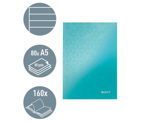 Cahier Leitz WOW A5 ligné menhe