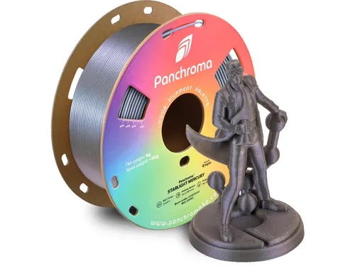 PLA Starlight 1,75mm Mercury 1kg Panchroma 3D Filament