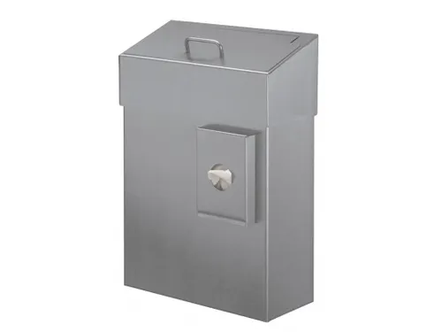 Hygiënebak 10 Liter Rvs Met Zakjeshouder