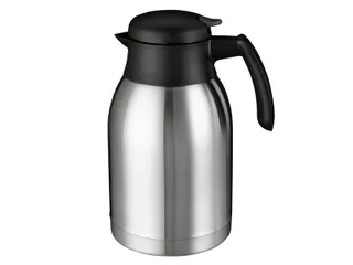 Thermoskan Bravilor dubbelwandig 2 liter RVS zwart - 1