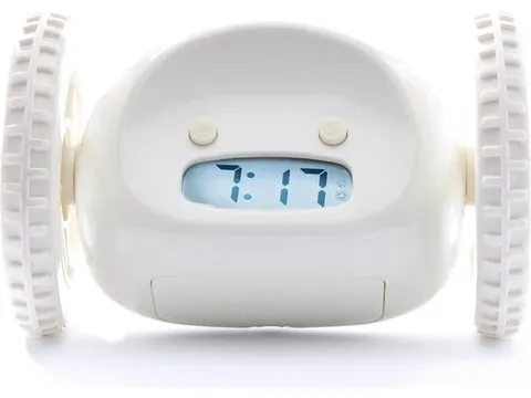 Wekker Clocky wit