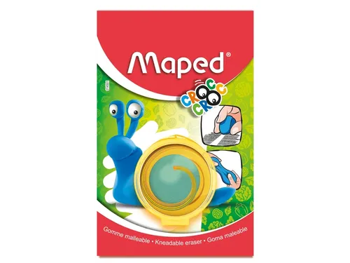 Kneedgum Maped Croc Croc blister à 1 stuk blauw