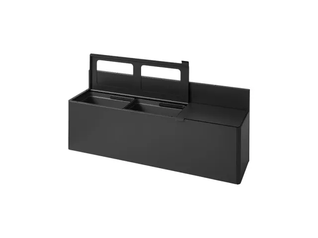 Bica Basic 911 Wandafvalscheidingsunit 3x20 liter Antraciet