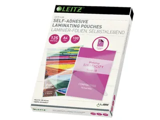 Lamineerhoes Leitz iLAM A4 zelfklevend 2x125micron EVA 100 stuks - 1