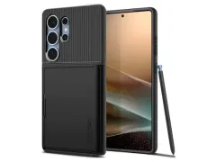 Spigen Slim Armor CS Samsung Galaxy S25 Ultra Hoesje Back Cover Zwart