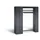 locker met kapstok,HxBxD 1950x2100x480mm,romp RAL7021,front RAL7021