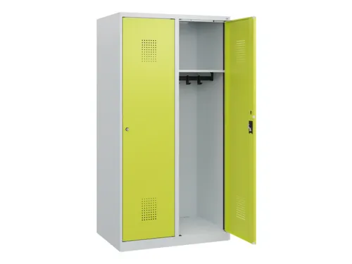 schoollocker,HxBxD 1530x800x500mm,2vak,vak B 400mm,cil.-slot