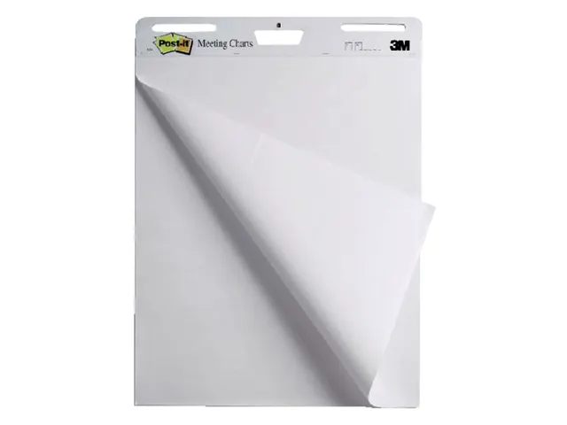Meeting chart 3M Post-it 559 Super Sticky 635x762mm blanco