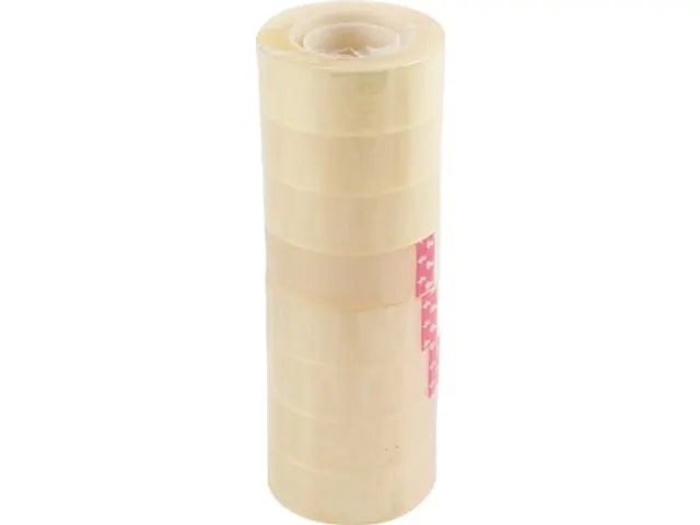 plakband PP ft 19mmx33m transparant