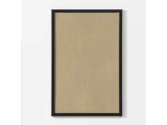 Prikbord Naga 60 x 40 cm Jute met Zwarte omlijsting
