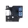 Labeltape Dymo Compatible 45016 D1 12mmx7m Zwart Op Blauw