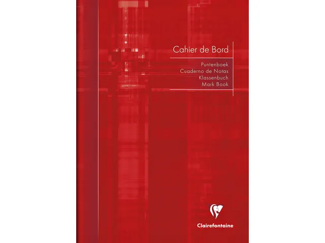 Cahier de bord enseignant A4 72 pages 110g multilingue assorti