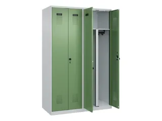 PBM-locker,HxBxD 1850x1200x500mm,4vak,vak B 300mm,draaigrendel - 1