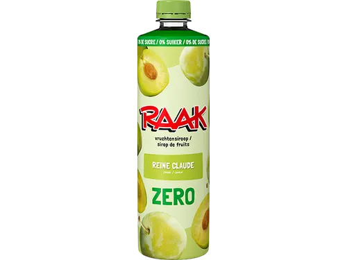Siroop RAAK reine claude zero sugar 750ml