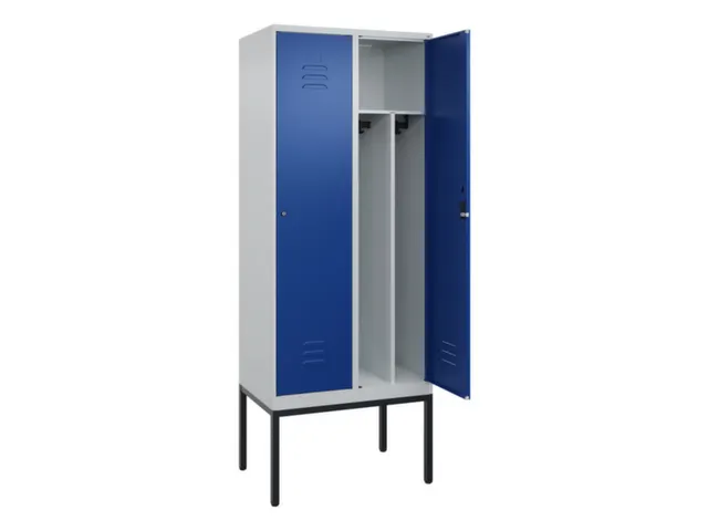 locker voor scheiding van kleding,HxBxD 2120x800x500mm,2vak