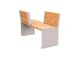 zitbank,B 1200mm,3latten,hout-zitting Mahonie,zitting H 450mm