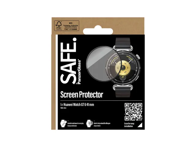PanzerGlass SAFE. by Screen Protector Huawei Watch GT 6 41 mm, Huaw